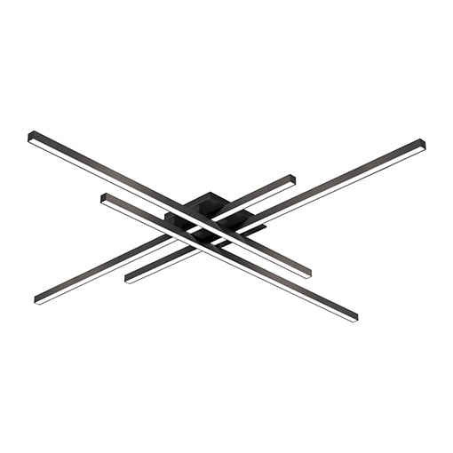 Kuzco Lighting FM18247-BK LED Flush Mount, Black
