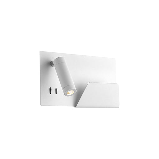 Kuzco Lighting WS16811L-WH LED Wall Sconce, White