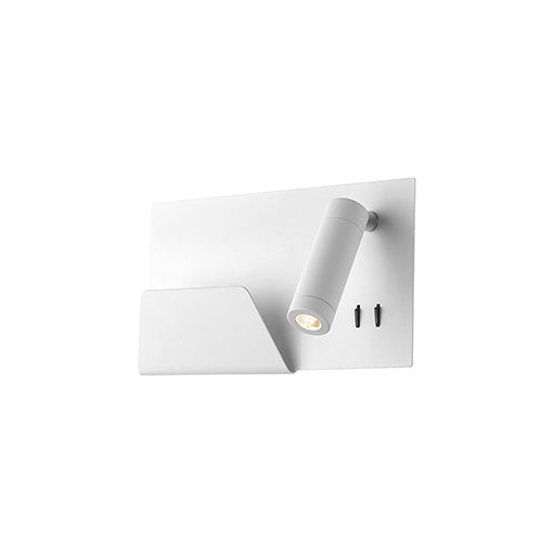 Kuzco Lighting WS16811R-WH LED Wall Sconce, White