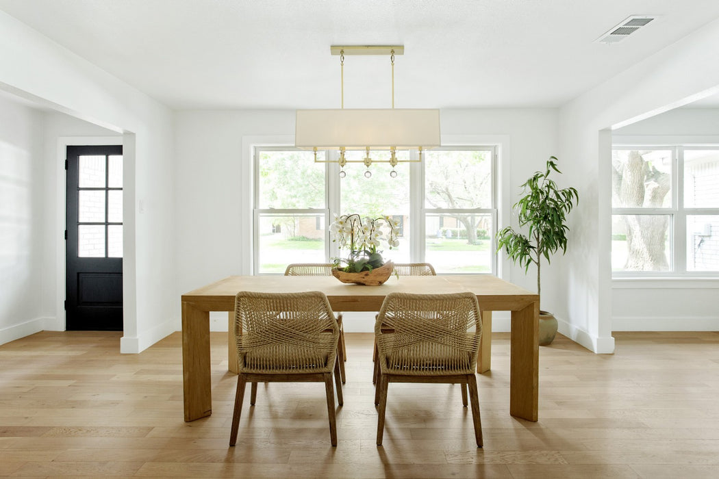 Crystorama 8109-AG Eight Light Chandelier, Aged Brass