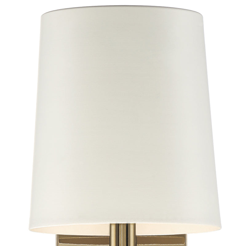 Crystorama BRO-451-VG One Light Wall Sconce, Vibrant Gold