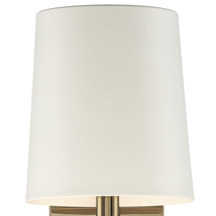 Crystorama BRO-451-VG One Light Wall Sconce, Vibrant Gold