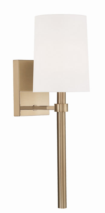 Crystorama BRO-451-VG One Light Wall Sconce, Vibrant Gold