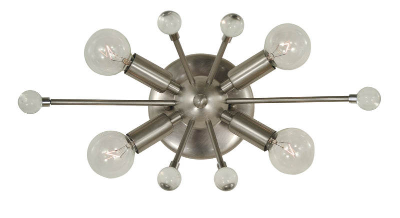 Framburg 5322 BN Four Light Wall Sconce, Brushed Nickel