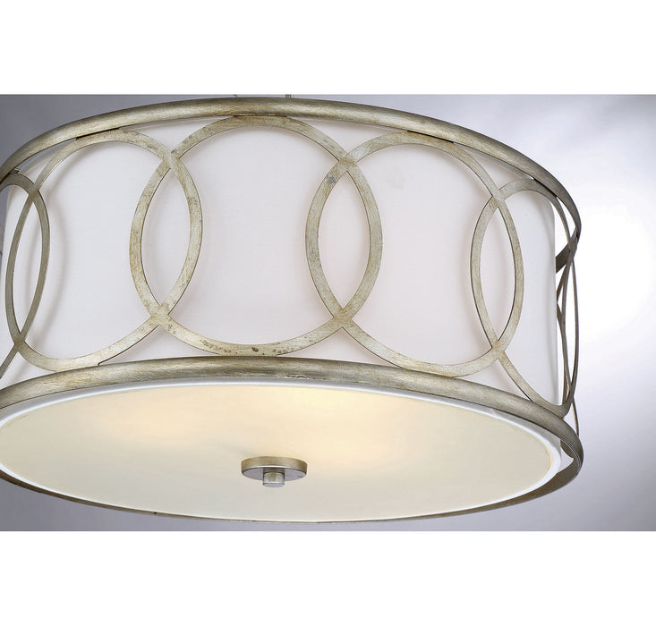Meridian M10032ARG Three Light Pendant, Argentum