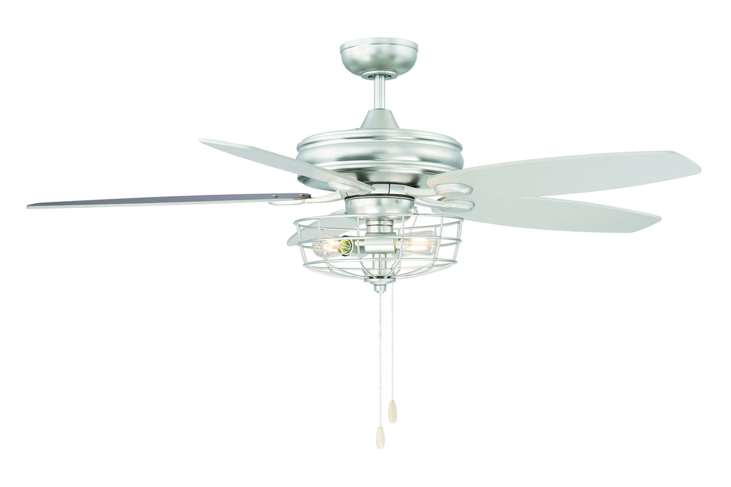 Meridian M2006BN 52" Ceiling Fan, Brushed Nickel