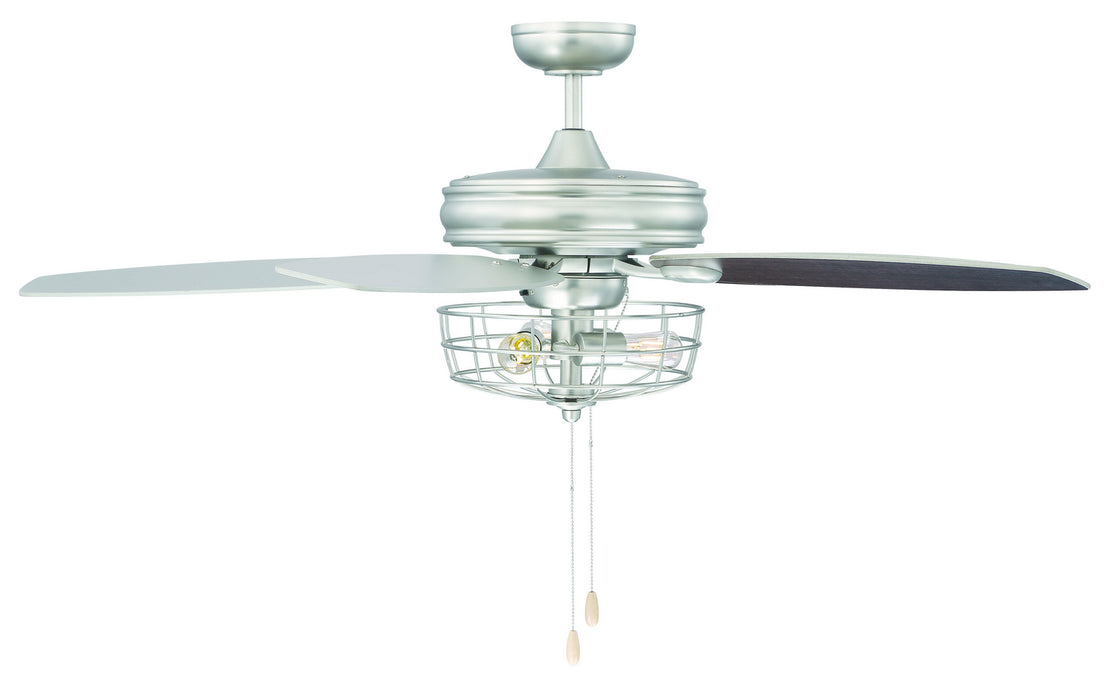 Meridian M2006BN 52" Ceiling Fan, Brushed Nickel