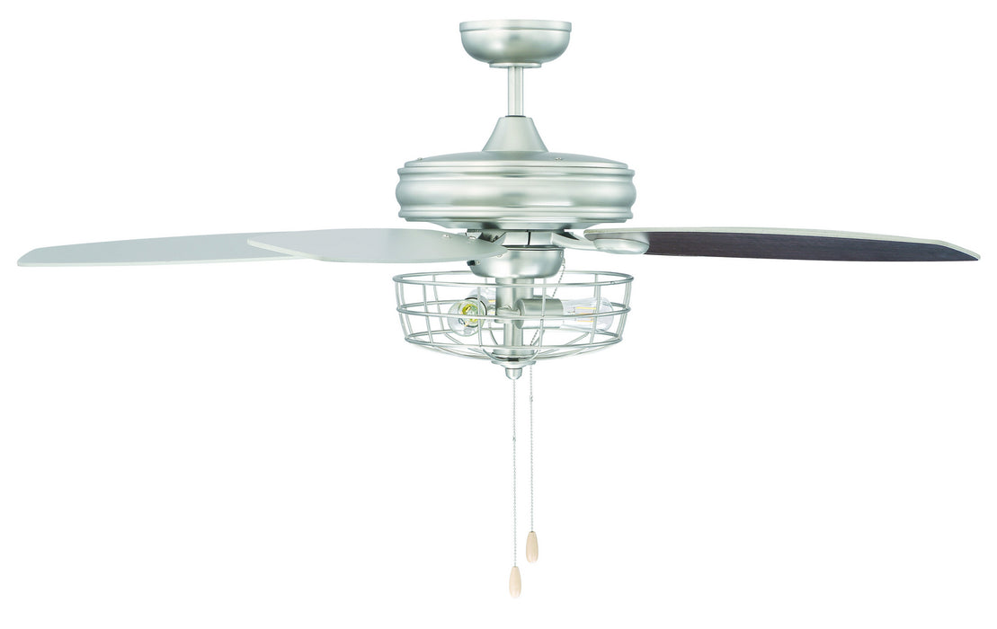 Meridian M2006BN 52" Ceiling Fan, Brushed Nickel