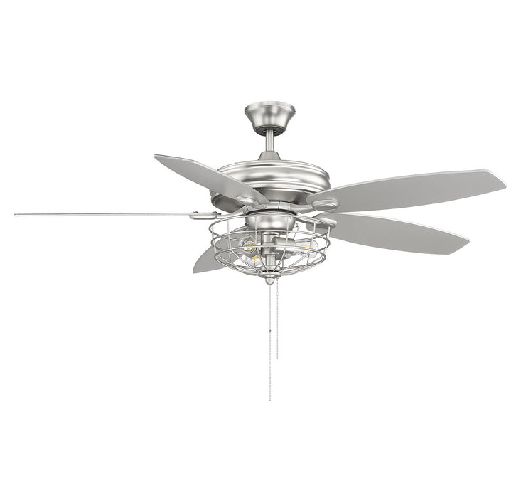 Meridian M2006BN 52" Ceiling Fan, Brushed Nickel