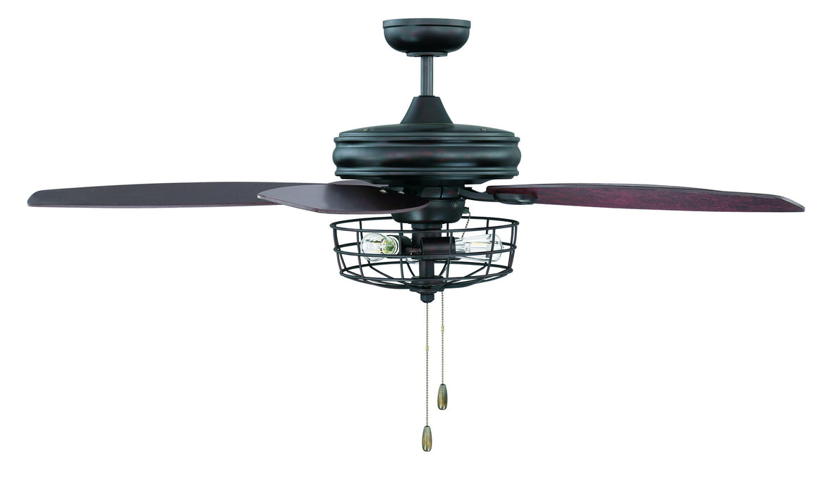 Meridian M2006ORB 52" Ceiling Fan, Oil Rubbed Bronze