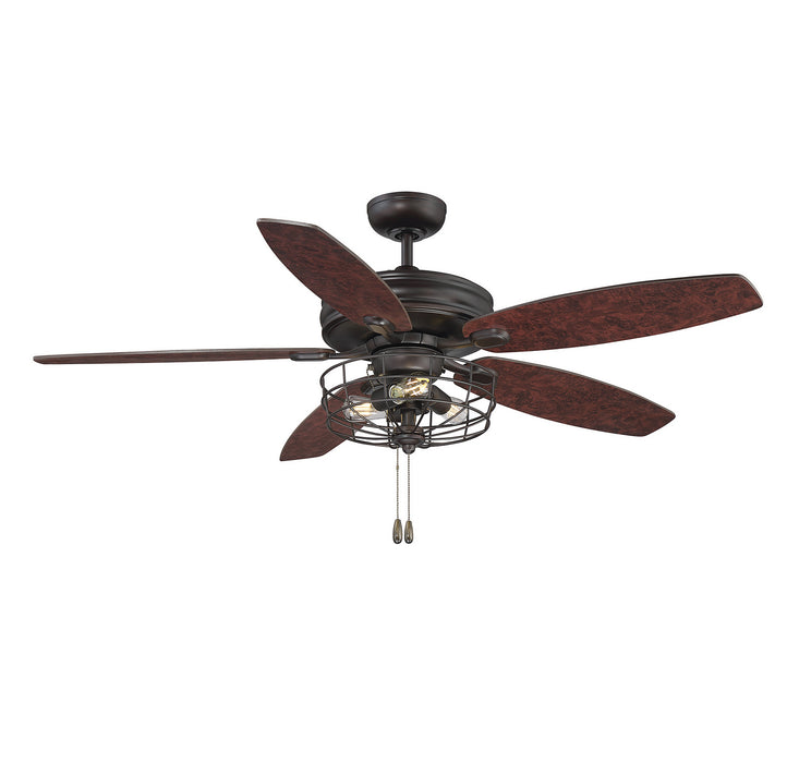 Meridian M2006ORB 52" Ceiling Fan, Oil Rubbed Bronze