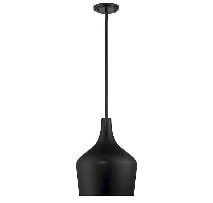 Meridian M70020ORB One Light Pendant, Oil Rubbed Bronze