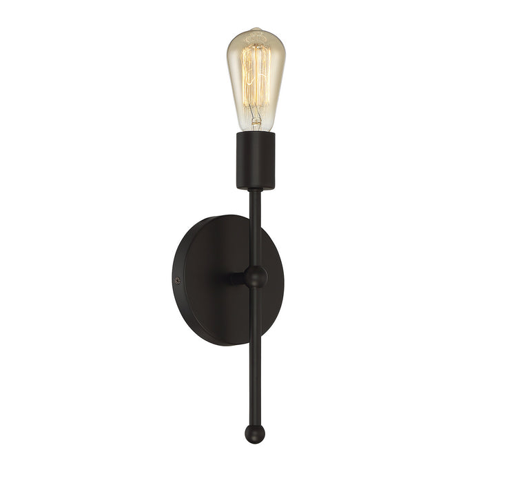 Meridian M90005-13 One Light Wall Sconce, Oil Rubbed Bronze