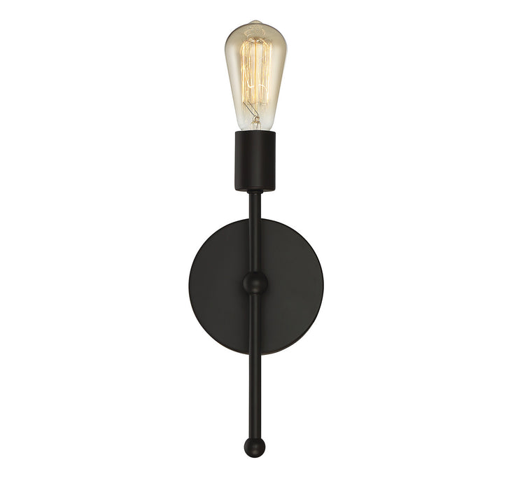Meridian M90005-13 One Light Wall Sconce, Oil Rubbed Bronze