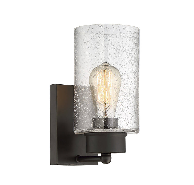 Meridian M90013ORB One Light Wall Sconce, Oil Rubbed Bronze
