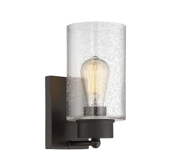Meridian M90013ORB One Light Wall Sconce, Oil Rubbed Bronze