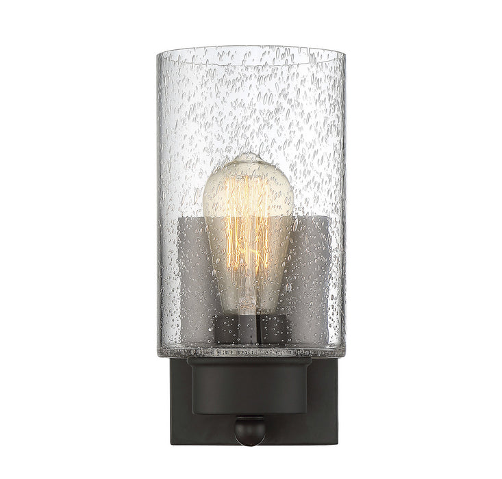 Meridian M90013ORB One Light Wall Sconce, Oil Rubbed Bronze