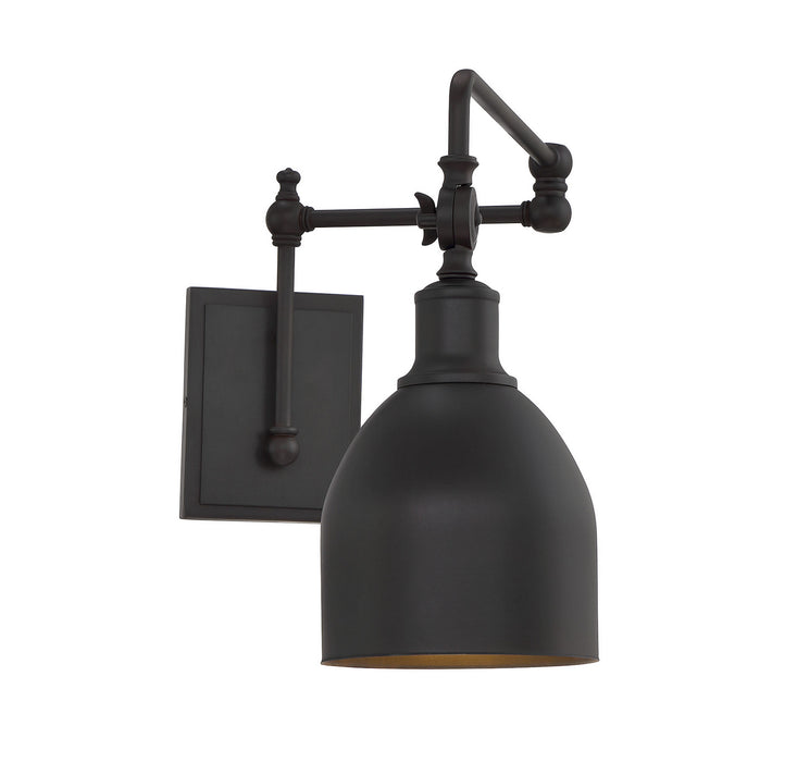 Meridian M90019ORB One Light Wall Sconce, Oil Rubbed Bronze