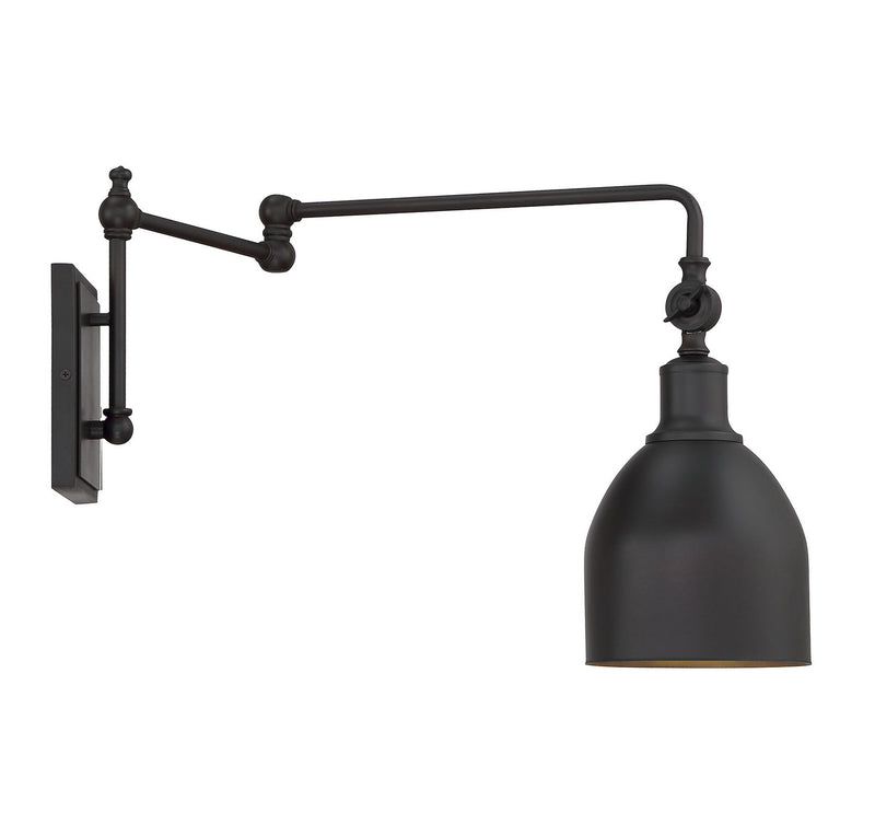 Meridian M90019ORB One Light Wall Sconce, Oil Rubbed Bronze