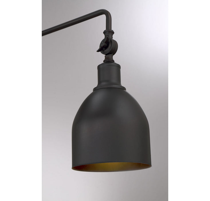Meridian M90019ORB One Light Wall Sconce, Oil Rubbed Bronze