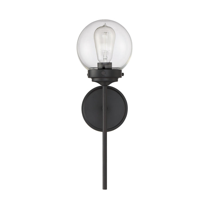 Meridian M90025ORB One Light Wall Sconce, Oil Rubbed Bronze