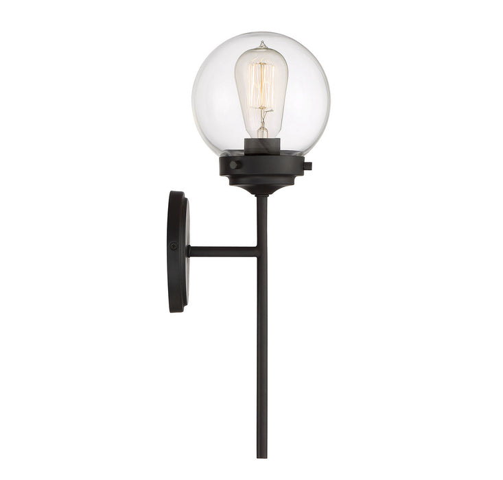 Meridian M90025ORB One Light Wall Sconce, Oil Rubbed Bronze