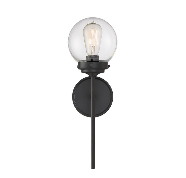 Meridian M90025ORB One Light Wall Sconce, Oil Rubbed Bronze