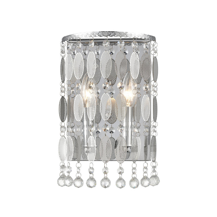 ELK Home 15380/2 Two Light Wall Sconce, Polished Chrome