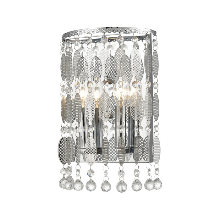 ELK Home 15380/2 Two Light Wall Sconce, Polished Chrome