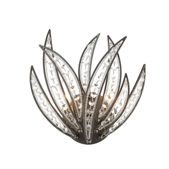 ELK Home 16361/2 Two Light Wall Sconce, Dark Graphite