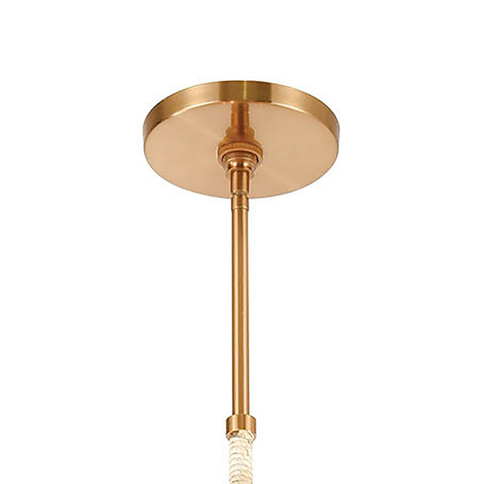 ELK Home 32412/5 Five Light Chandelier, Satin Brass