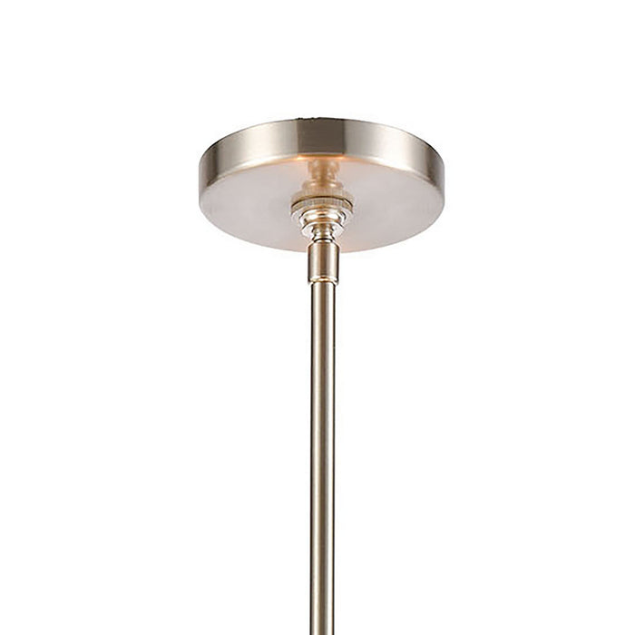 ELK Home 46594/3 Three Light Chandelier, Satin Nickel