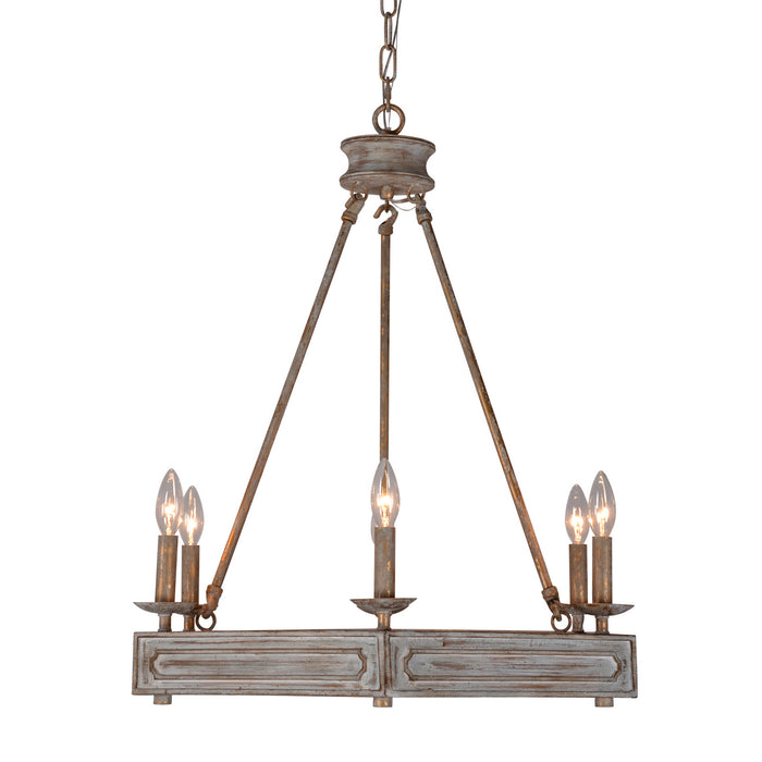 Terracotta Designs H8201-6 Six Light Chandelier
