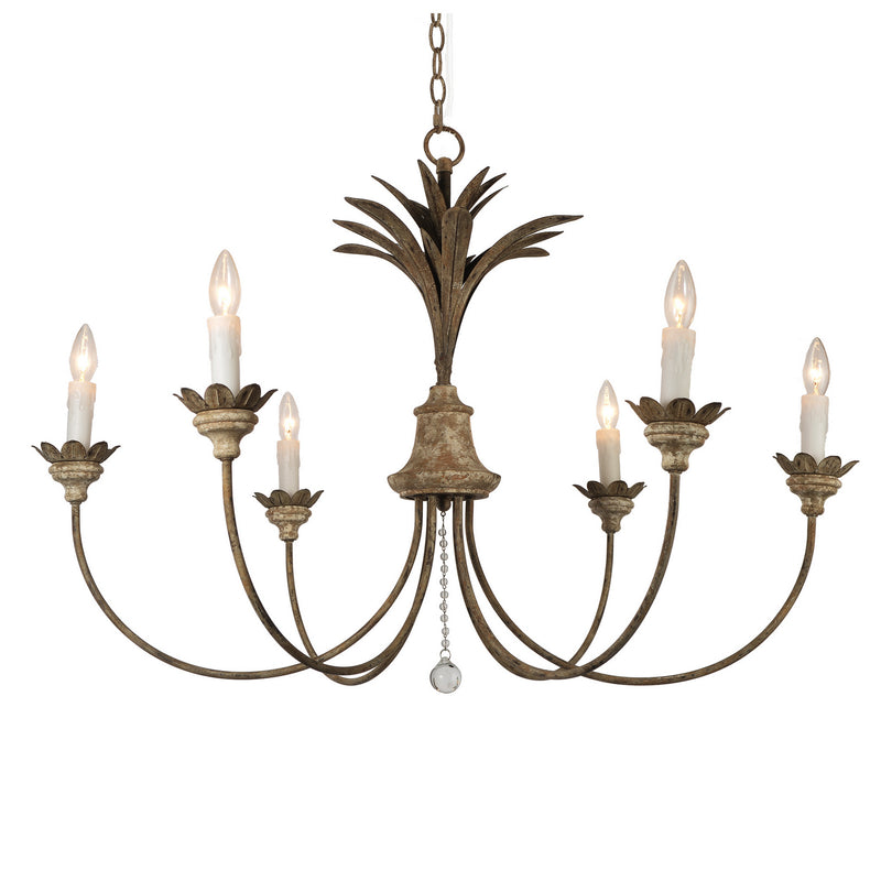 Terracotta Designs H8223-6 Six Light Chandelier