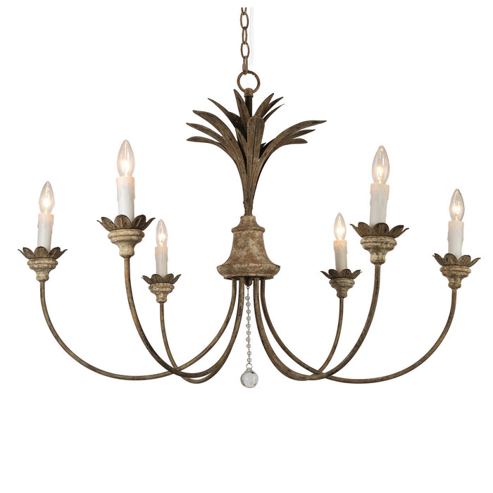 Terracotta Designs H8223-6 Six Light Chandelier