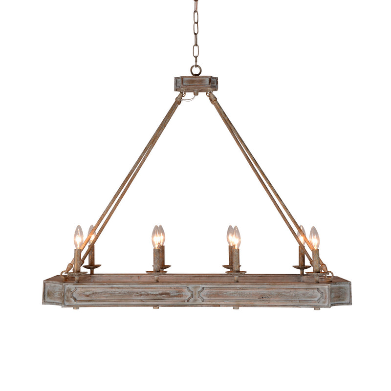 Terracotta Designs H9104-8 Eight Light Chandelier