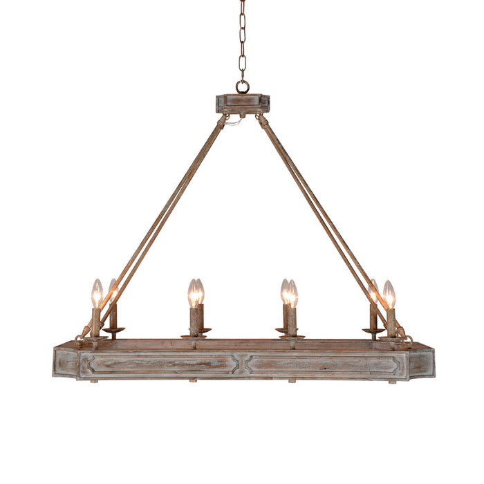 Terracotta Designs H9104-8 Eight Light Chandelier