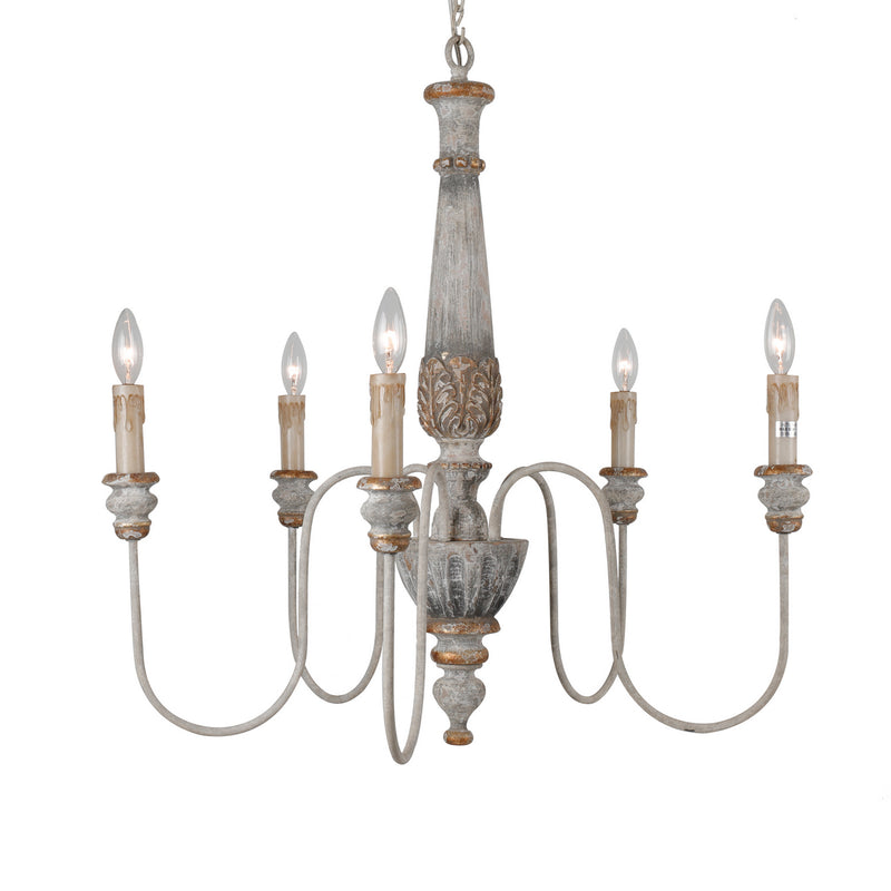 Terracotta Designs H9110-5 Five Light Chandelier