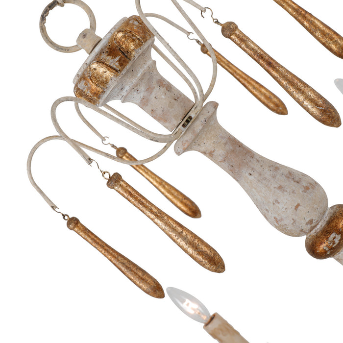 Terracotta Designs H9112-6 Six Light Chandelier