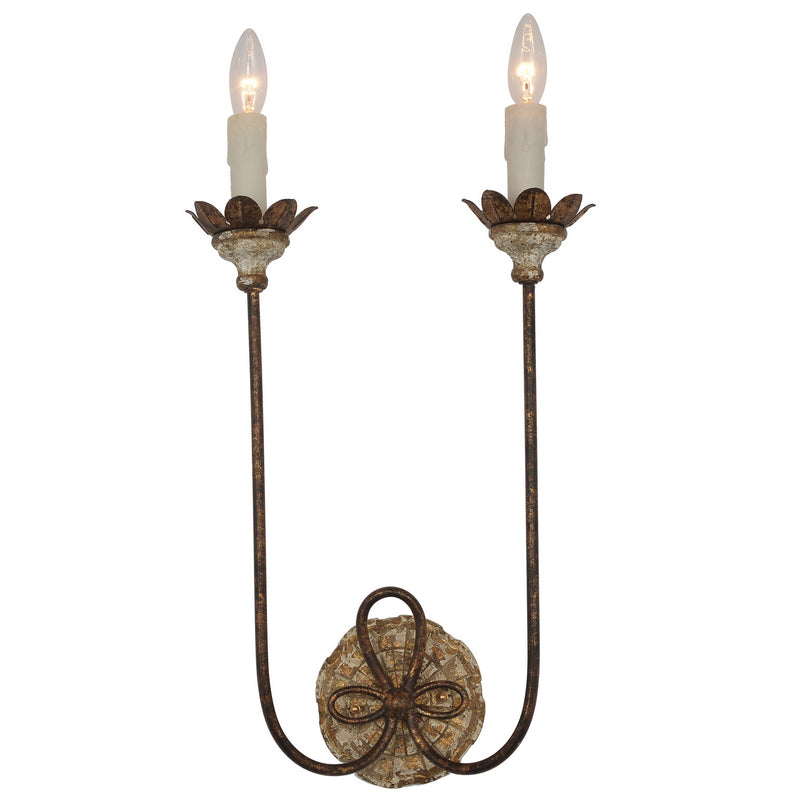 Terracotta Designs W8251-2 Two Light Wall Sconce