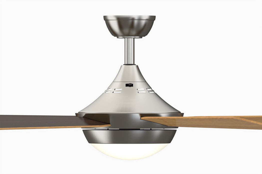 Fanimation FP8062BBN 52" Ceiling Fan, Brushed Nickel