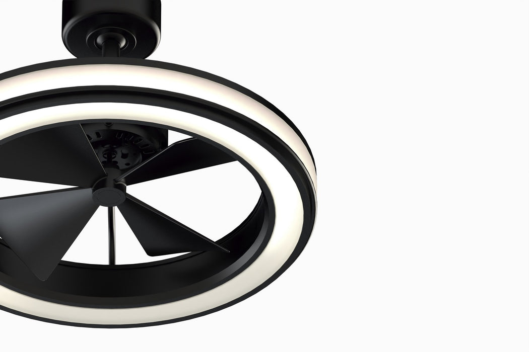 Fanimation FP8404BL 16" Ceiling Fan, Black