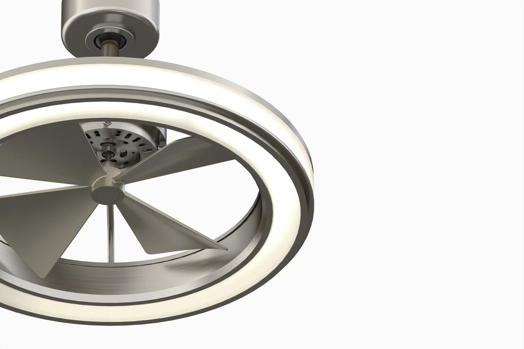 Fanimation FP8404BN 16" Ceiling Fan, Brushed Nickel