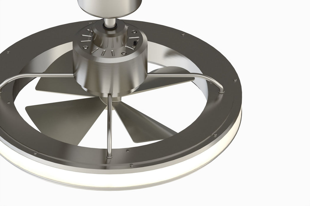 Fanimation FP8404BN 16" Ceiling Fan, Brushed Nickel