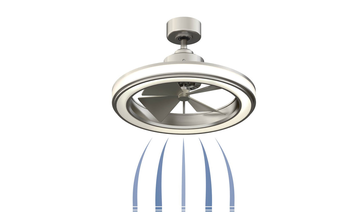Fanimation FP8404BN 16" Ceiling Fan, Brushed Nickel