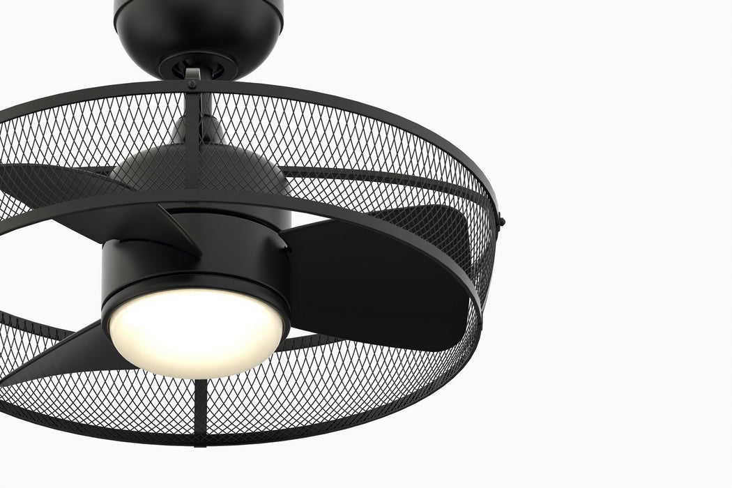 Fanimation FP8519BL 20" Ceiling Fan, Black