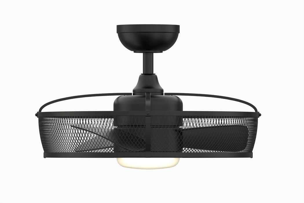 Fanimation FP8519BL 20" Ceiling Fan, Black