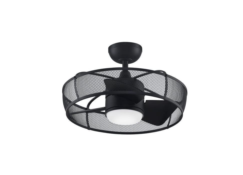 Fanimation FP8519BL 20" Ceiling Fan, Black