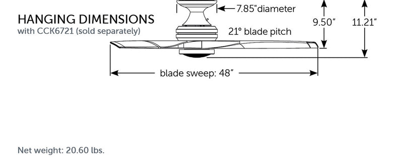 Fanimation MA6721BGZ Motor, Galvanized