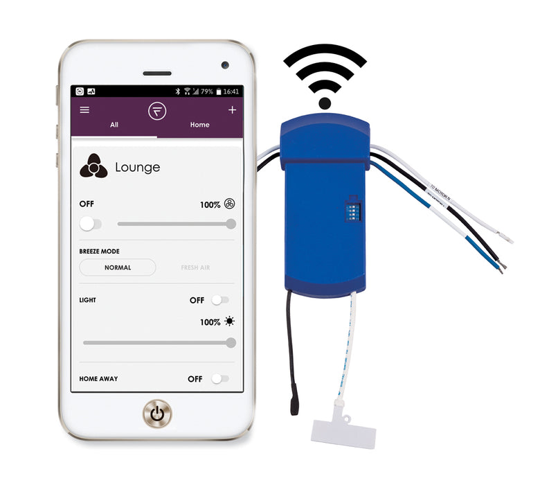 Fanimation WFR50 WiFi Receiver, Blue